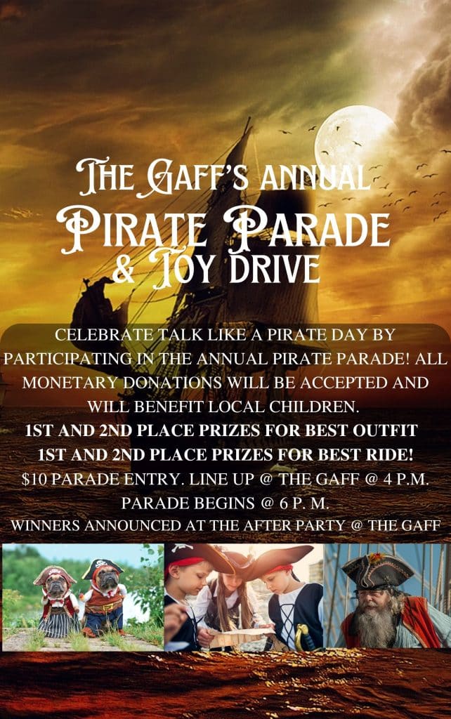 pirate parade the gaff annual
